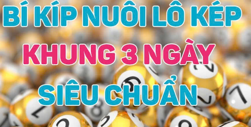 Nuôi lô kép khung 3 ngày 247 chính xác tuyệt đối miễn phí